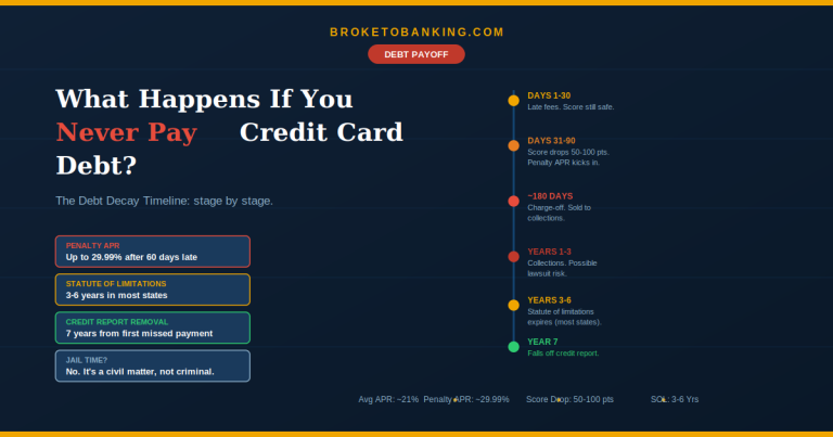 What Happens If You Never Pay Credit Card Debt? The Real Answer (2026)