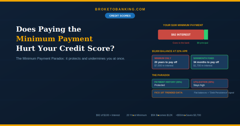 Does Paying Minimum Payment Hurt Your Credit Score? (2026)