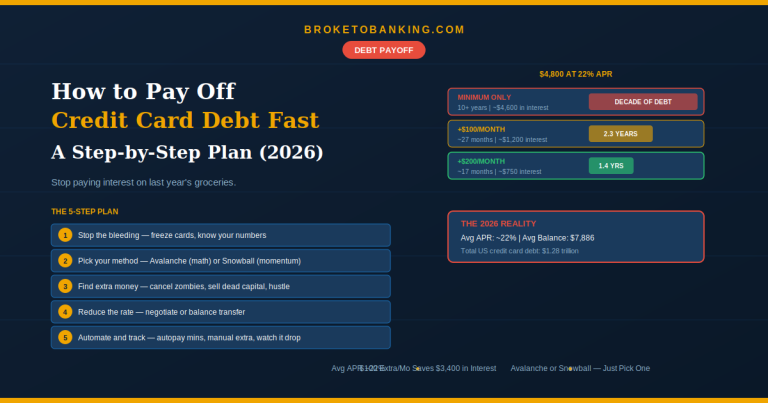 how to pay off credit card debt fast