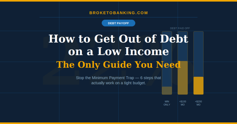 How to Get Out of Debt on a Low Income: The Only Guide You Need